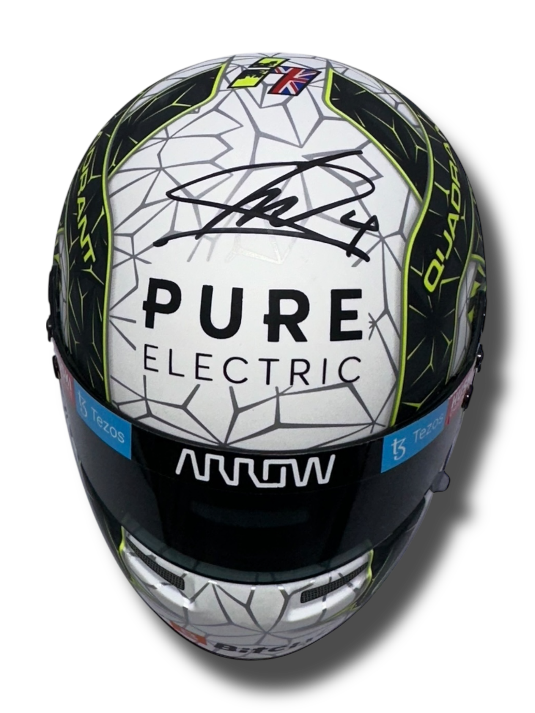 LANDO NORRIS SIGNED MCLAREN 1/2 SIZE BELL F1 HELMET (ACG CERT AG16887)