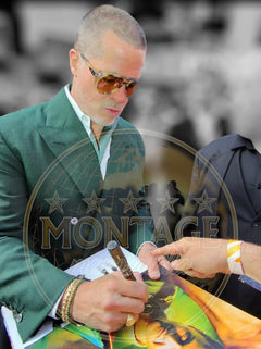 BRAD PITT SIGNED ONCE UPON A TIME IN HOLLYWOOD 16x12 PHOTO (ACG CERT AG16548)-3