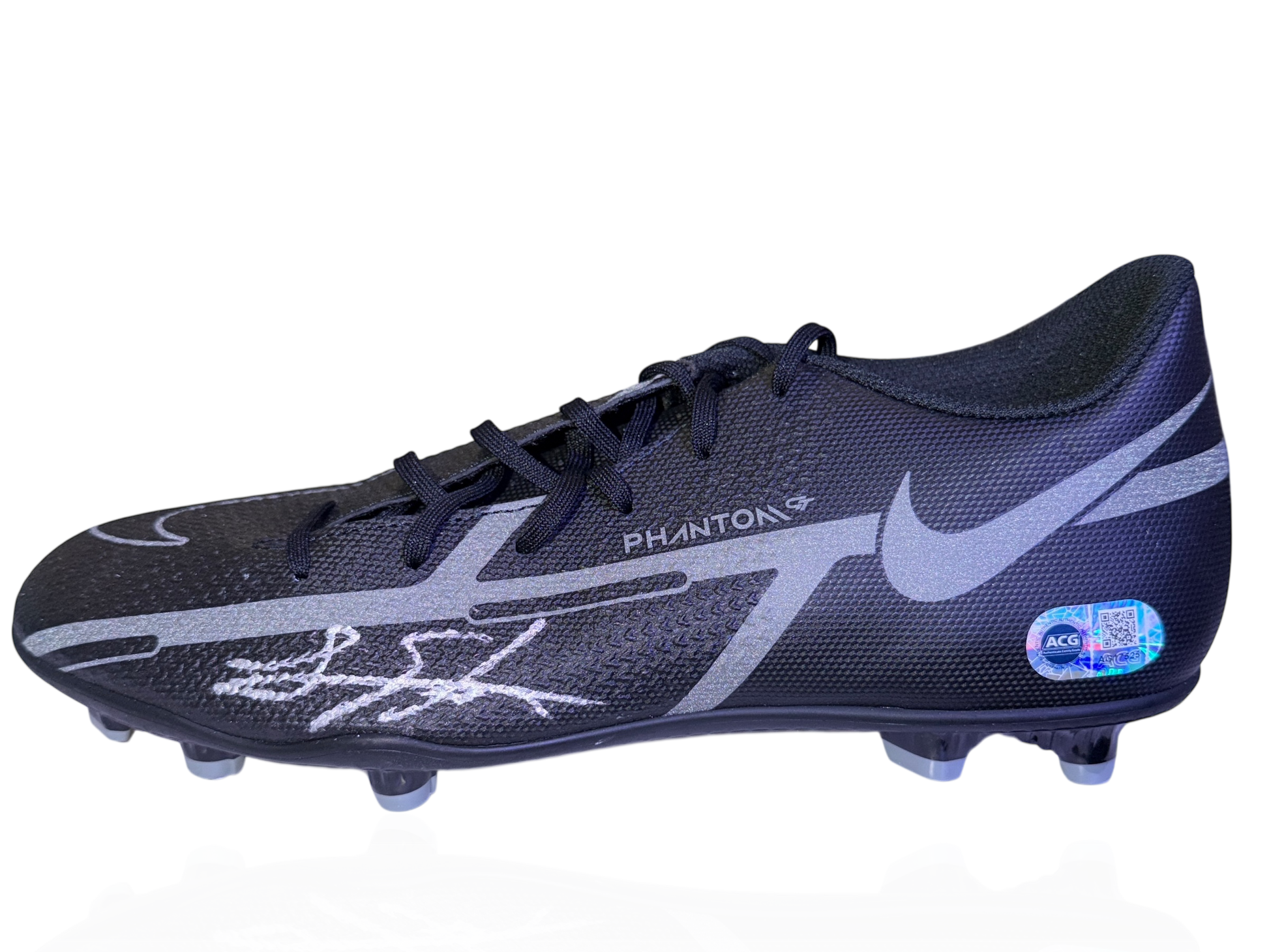 LEONARDO SPINAZZOLA SIGNED LEFT NIKE FOOTBALL BOOT ITALY (ACG CERT AG17525)-1