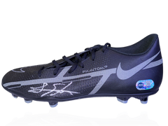 LEONARDO SPINAZZOLA SIGNED LEFT NIKE FOOTBALL BOOT ITALY (ACG CERT AG17525)-1
