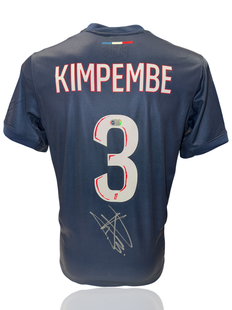 PRESNEL KIMPEMBE SIGNED 2024/25 PARIS SAINT-GERMAIN PSG HOME SHIRT (ACG CERT AG17600)-1