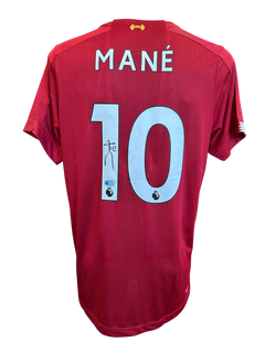 SADIO MANE SIGNED LIVERPOOL FC 2019/20 HOME SHIRT (ACG CERT AG17199)-1