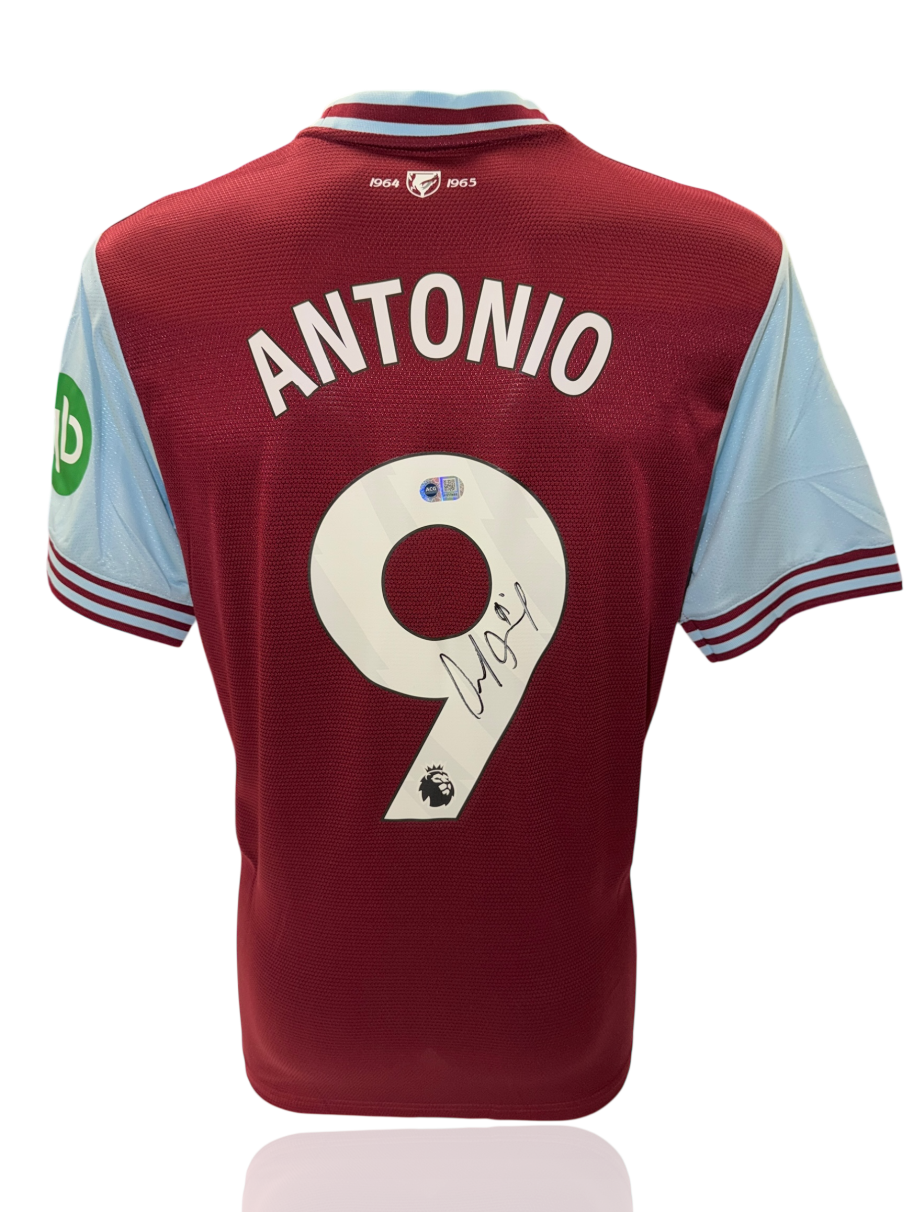 MICHAIL ANTONIO SIGNED WEST HAM UNITED 2024/25 HOME SHIRT (ACG CERT AG17488)