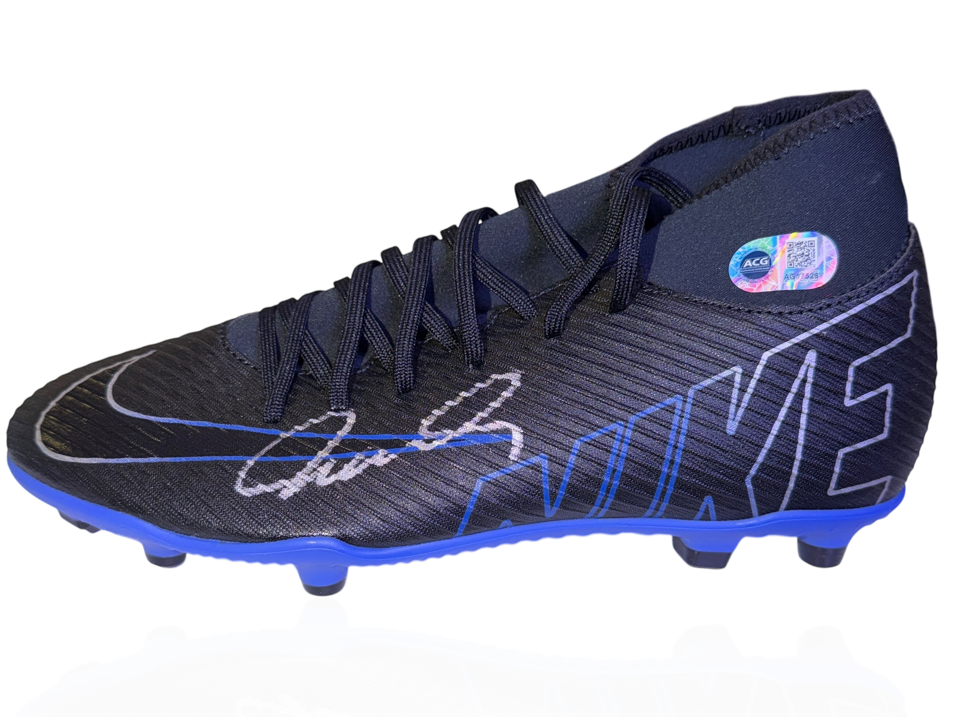 FERNANDO TORRES SIGNED NIKE MERCURIAL FOOTBALL BOOT (ACG CERT AG17526)-1