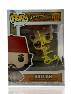 JOHN RHYS-DAVIES SIGNED SALLAH INDIANA JONES FUNKO POP! #1352 (ACG CERT AG17672)-1