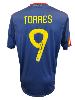 FERNANDO TORRES SIGNED SPAIN 2010 WORLD CUP WINNERS SHIRT (ACG CERT AG17245)-1