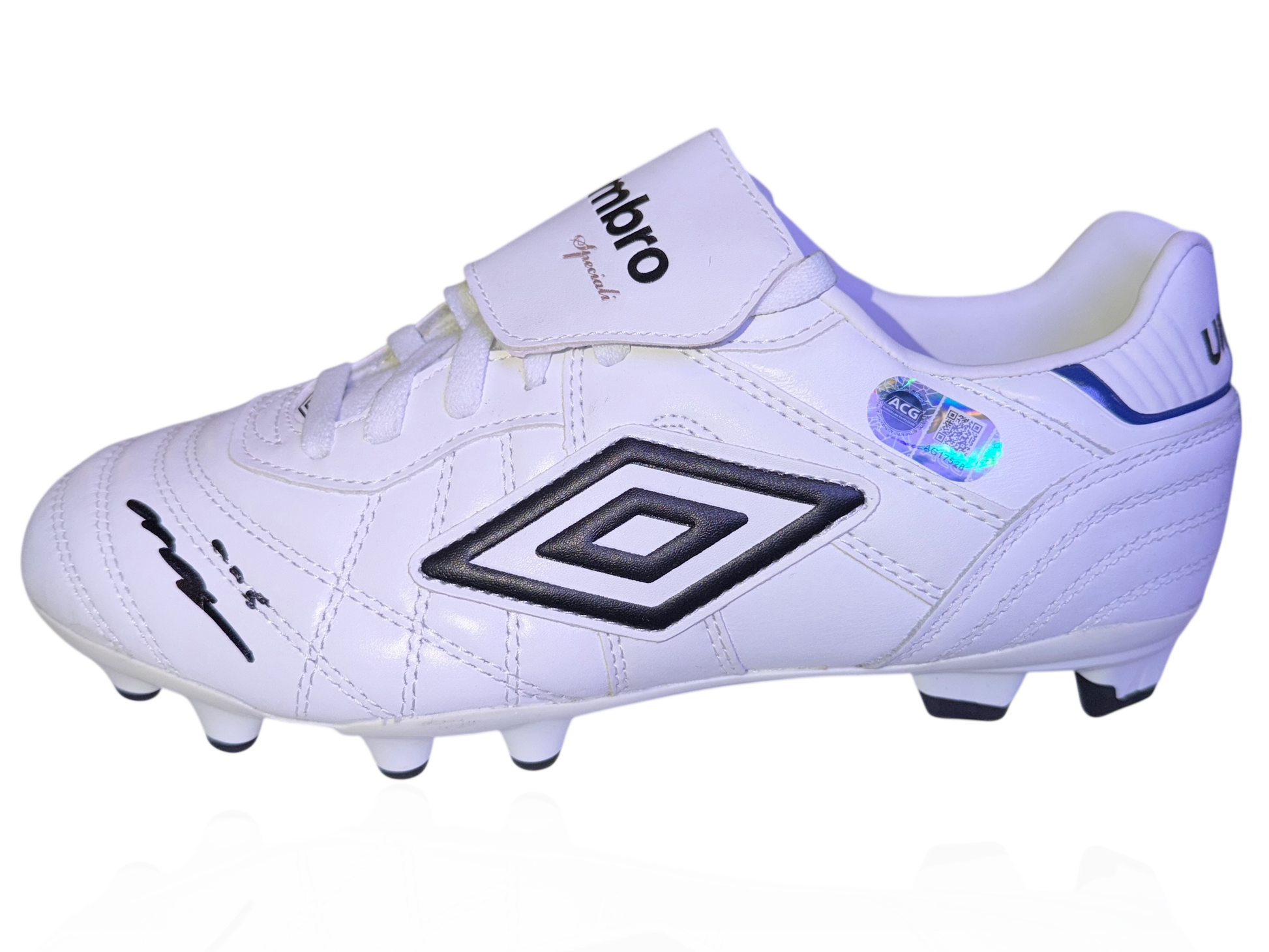 JOHN TERRY SIGNED UMBRO SPECIALI CHELSEA LEGEND FOOTBALL BOOT (ACG CERT AG17528)-1