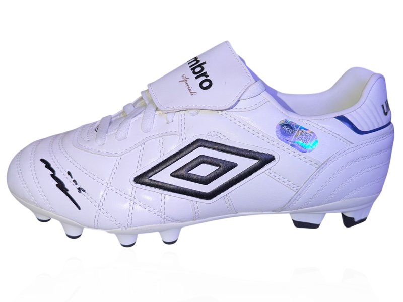 JOHN TERRY SIGNED UMBRO SPECIALI CHELSEA LEGEND FOOTBALL BOOT (ACG CERT AG17528)-1