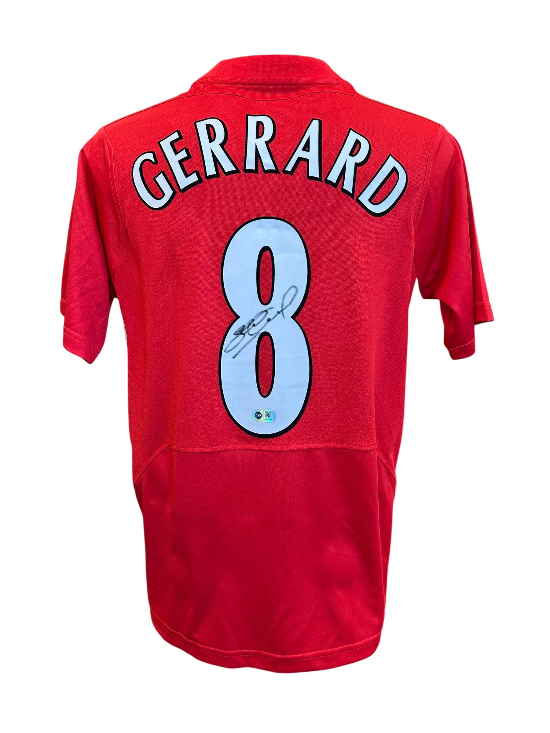 STEVEN GERRARD SIGNED LIVERPOOL FC ISTANBUL 2005 SHIRT (ACG CERT AG17196)