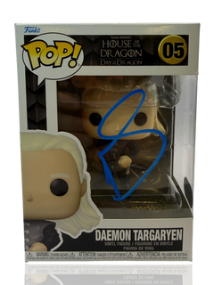 MATT SMITH SIGNED HOUSE OF DRAGONS DAEMON TARGARYEN FUNKO POP! #05 (ACG CERT AG17676)-1