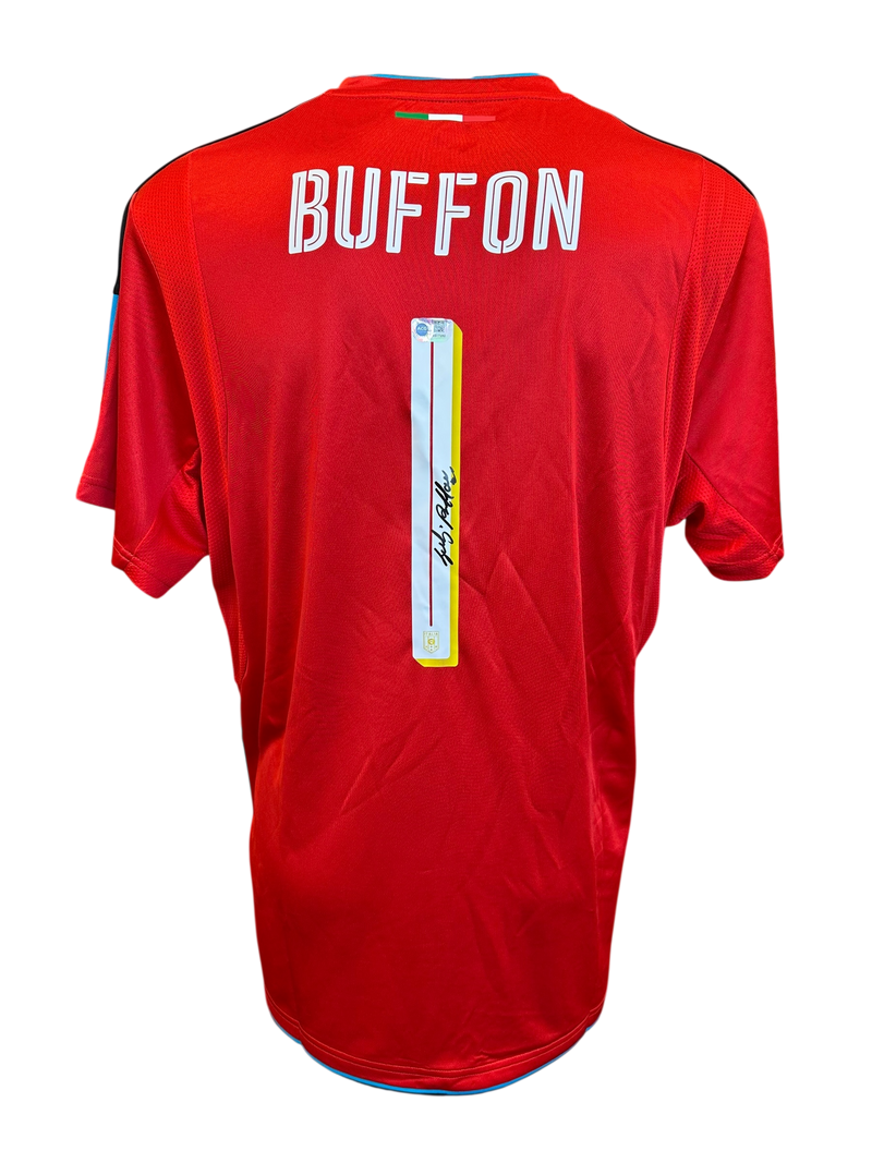 GIANLUIGI BUFFON SIGNED 2016 ITALY GOALKEEPER SHIRT (ACG CERT AG17292)-1