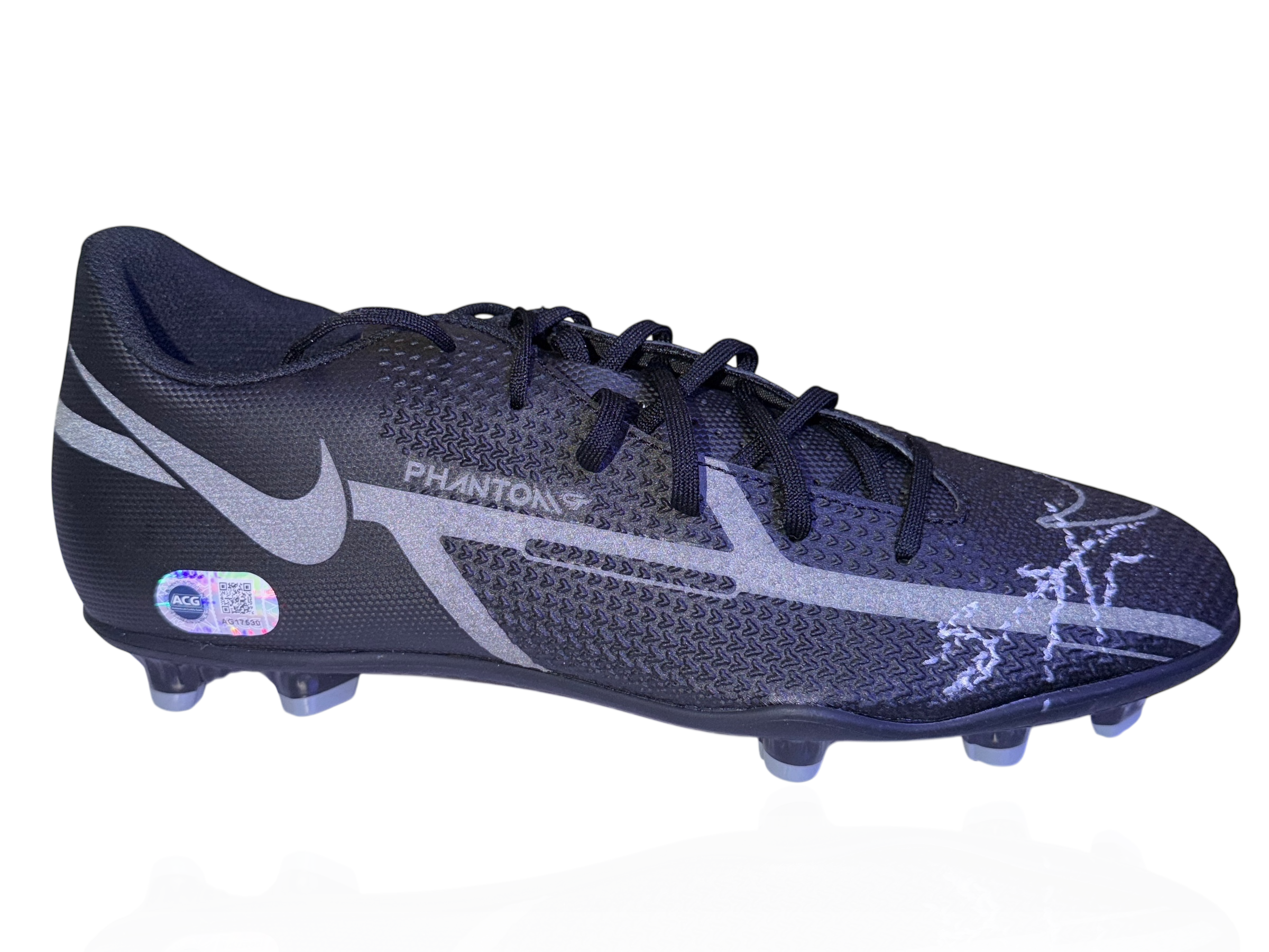 LEONARDO SPINAZZOLA SIGNED RIGHT NIKE FOOTBALL BOOT ITALY (ACG CERT AG17530)