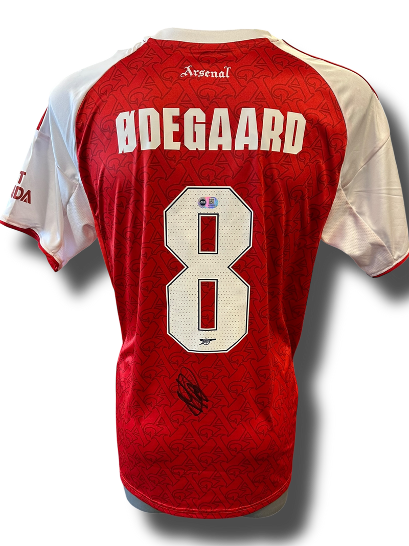 MARTIN ODEGAARD SIGNED ARSENAL FC 2025/26 HOME SHIRT (ACG CERT AG16577)-1