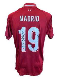 JURGEN KLOPP SIGNED 2018/19 LFC MADRID 19 UCL FINAL SHIRT (ACG CERT AG17194)-1