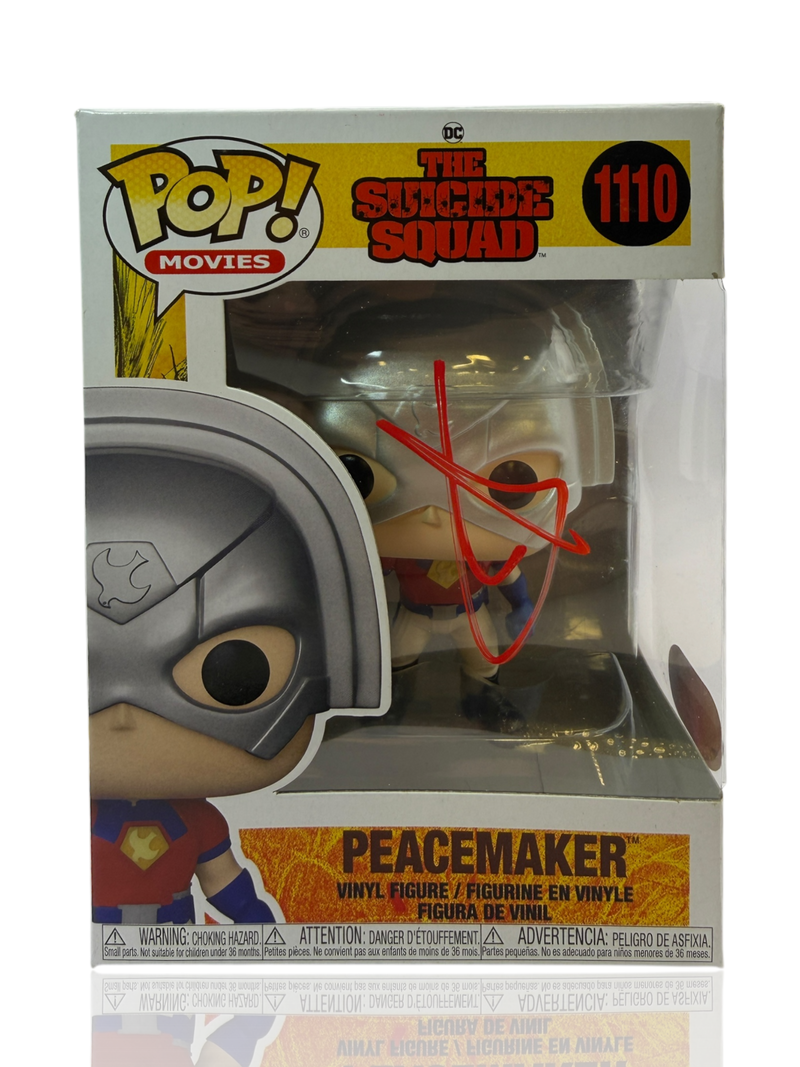 JOHN CENA SIGNED PEACEMAKER SUICIDE SQUAD #1110 FUNKOPOP (ACG CERT AG17679)-1