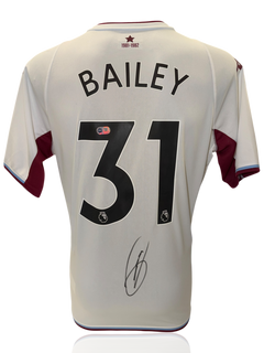 LEON BAILEY SIGNED 21/22 ASTON VILLA AWAY SHIRT (ACG CERT AG17481)-1