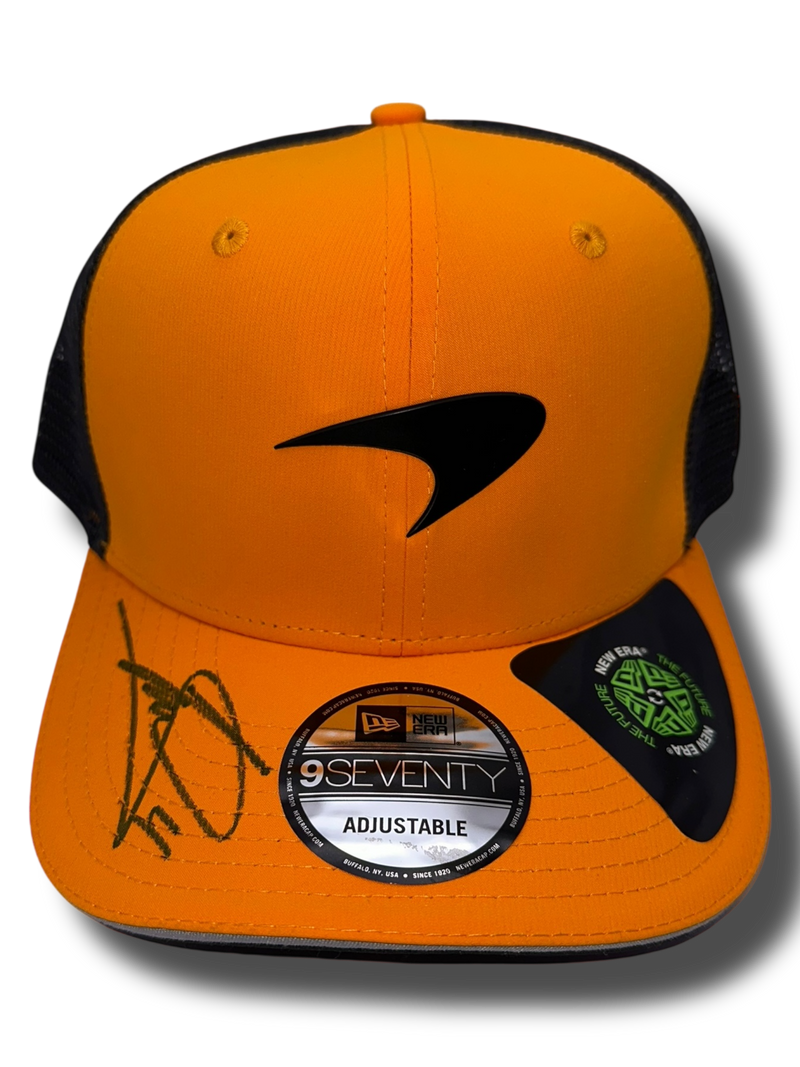 LANDO NORRIS SIGNED MCLAREN CASTORE 2024 FORMULA 1 CAP (ACG CERT AG16970)-1