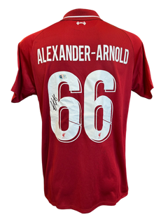 TRENT ALEXANDER ARNOLD SIGNED LFC 2018/19 MADRID UCL FINAL HOME SHIRT (ACG CERT AG17189)-1