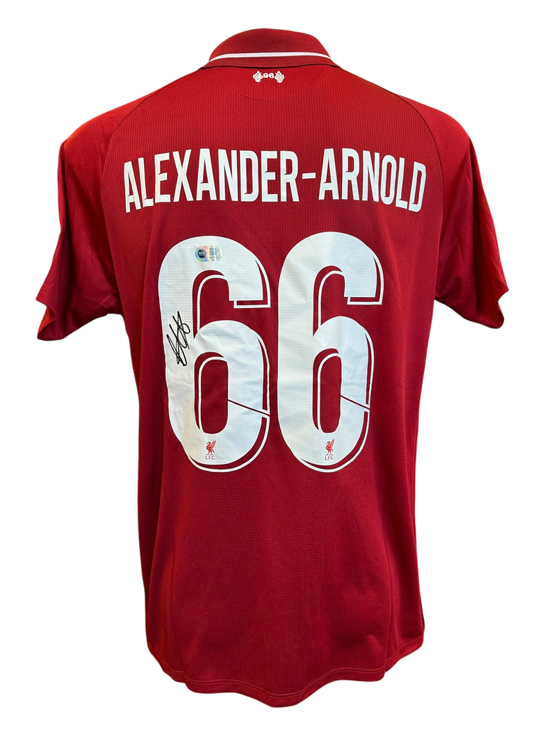 TRENT ALEXANDER ARNOLD SIGNED LFC 2018/19 MADRID UCL FINAL HOME SHIRT (ACG CERT AG17189)-1