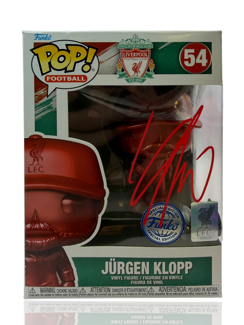 JURGEN KLOPP SIGNED LFC LIMITED EDITION FUNKO POP! #54 (ACG CERT AG17683)-1