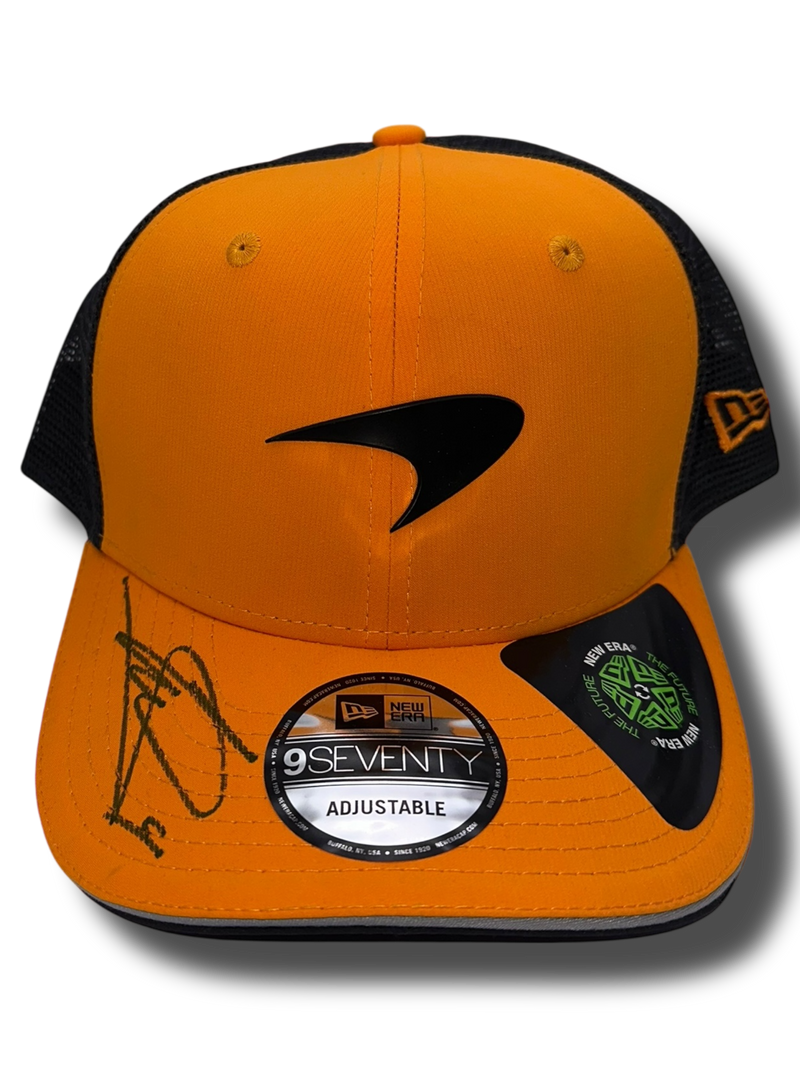 LANDO NORRIS SIGNED MCLAREN CASTORE 2024 FORMULA 1 CAP (ACG CERT AG16975)-1