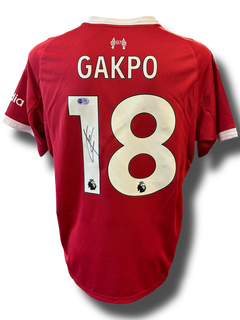 CODY GAKPO SIGNED LIVERPOOL FC 2025/26 HOME SHIRT (ACG CERT AG16588)-1