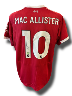 ALEXIS MAC ALLISTER SIGNED 2025/26 LIVERPOOL FC HOME SHIRT (ACG CERT AG16590)-1