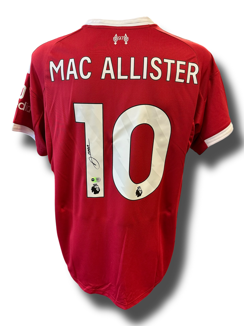 ALEXIS MAC ALLISTER SIGNED 2025/26 LIVERPOOL FC HOME SHIRT (ACG CERT AG16590)-1