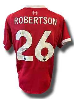 ANDY ROBERTSON SIGNED 2025/26 LIVERPOOL FC HOME SHIRT (ACG CERT AG16607)-1