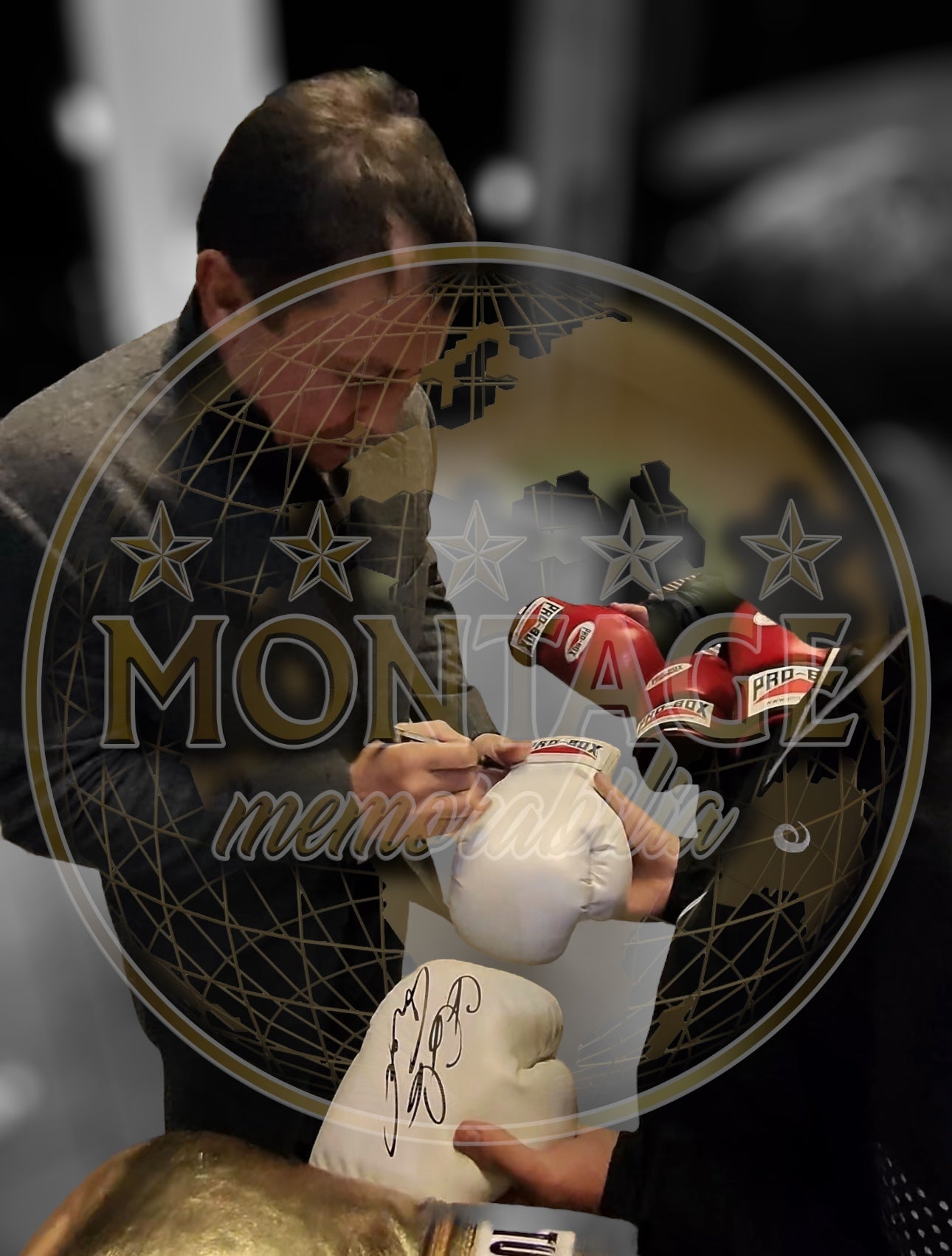 GENNADY GOLOVKIN GGG SIGNED WHITE PRO BOX BOXING GLOVE (ACG CERT AG16987)