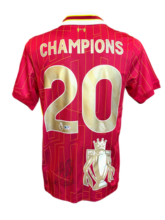 ARNE SLOT SIGNED LIVERPOOL FC 24/25 CHAMPIONS TROPHY HOME SHIRT (ACG CERT AG17175)-1