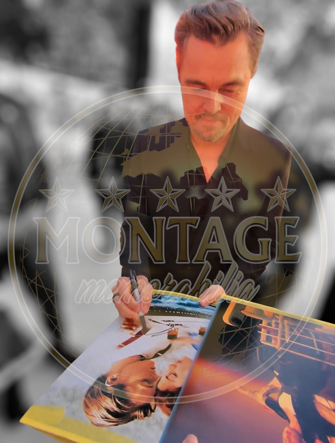 LEONARDO DI CAPRIO SIGNED TITANIC 16x12 PHOTO (ACG CERT AG16961)