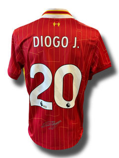 DIOGO JOTA SIGNED LIVERPOOL FC 2024/25 HOME SHIRT (ACG CERT AG16565)-1