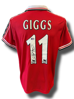 RYAN GIGGS SIGNED MANCHESTER UNITED 1998/00 HOME SHIRT (ACG CERT AG16609)-1