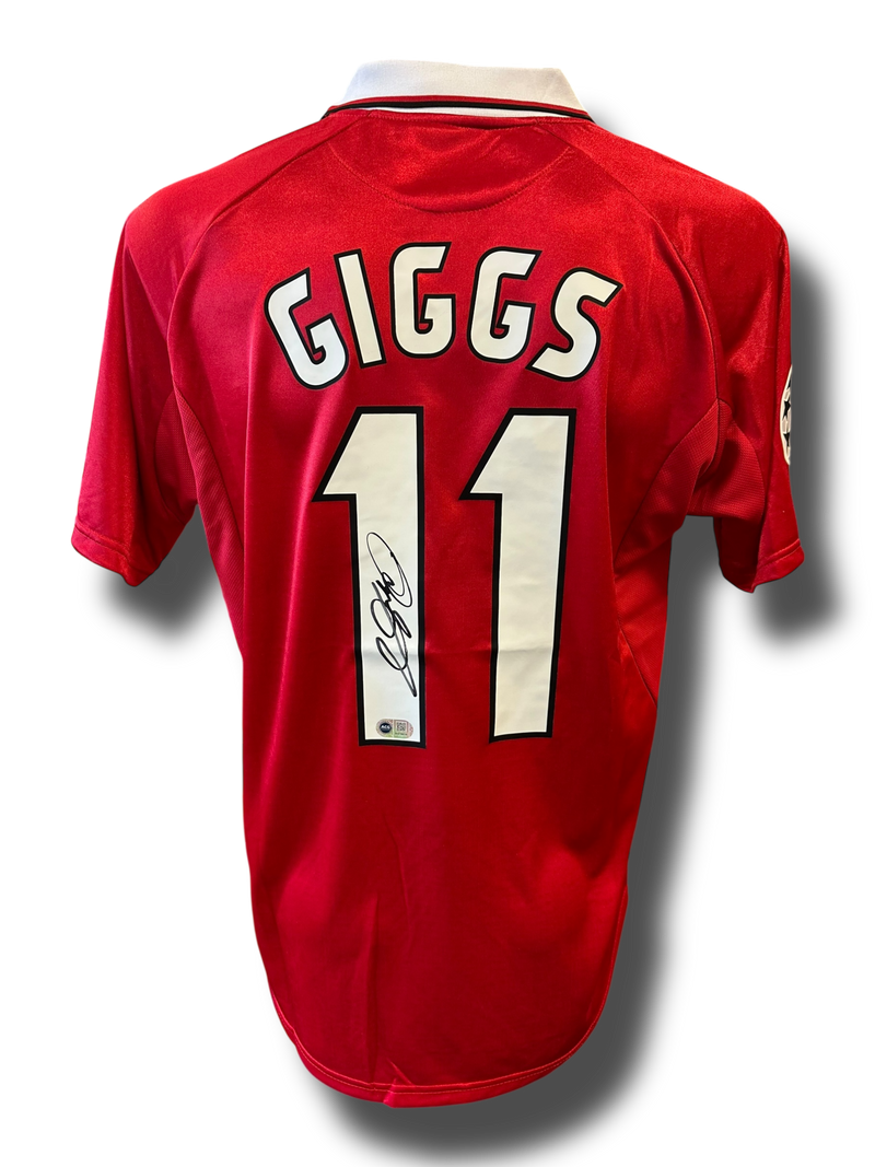 RYAN GIGGS SIGNED MANCHESTER UNITED 1999 UCL HOME SHIRT (ACG CERT AG16616)-1