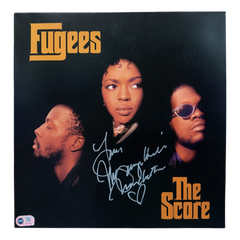 LAURYN HILL SIGNED FUGEES THE SCORE VINYL (ACG CERT AG18028)-1