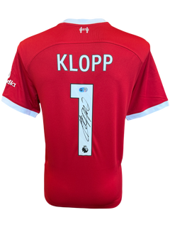 JURGEN KLOPP SIGNED 2023/24 LIVERPOOL FC HOME SHIRT (ACG CERT AG19041)-1