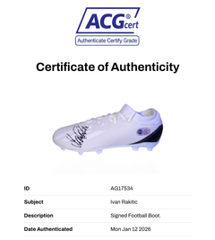 IVAN RAKITIC SIGNED ADIDAS FOOTBALL BOOT CROATIA LEGEND (ACG CERT AG17534)-2
