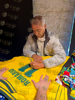 ROMARIO SIGNED BRAZIL 1994 WORLD CUP HOME SHIRT (ACG CERT AG17891)-2