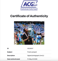 FRANK LAMPARD SIGNED COVENTRY CITY CHAMPIONS 14X11 PHOTO (ACG CERT AG19047)-2