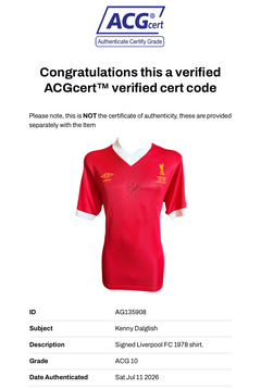 KENNY DALGLISH SIGNED LIVERPOOL FC WEMBLEY 1978 HOME SHIRT (ACG CERT AG135908)-3
