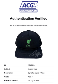 JURGEN KLOPP SIGNED LIVERPOOL FC NIKE BLACK GREEN MESH CAP (ACG CERT AG19323)-3