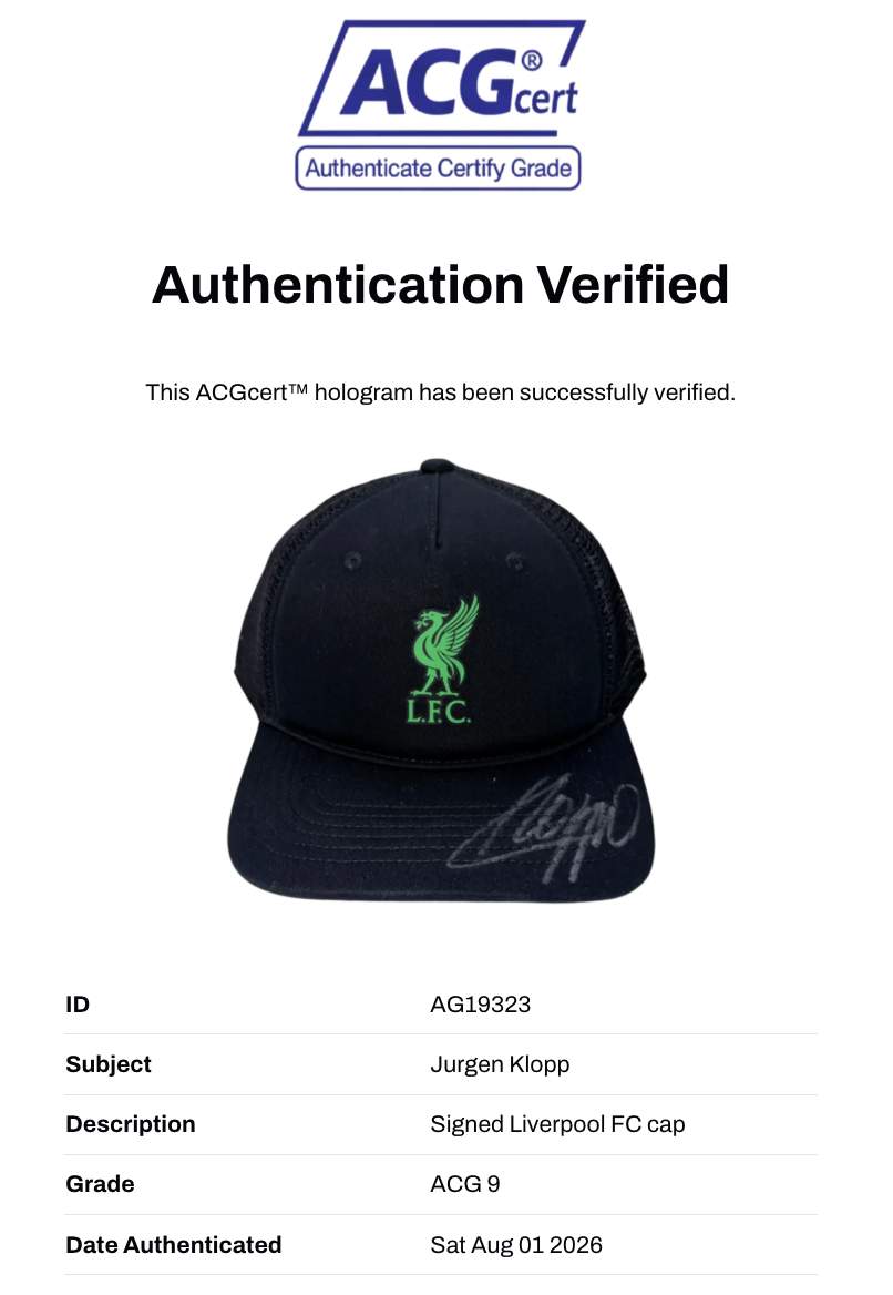 JURGEN KLOPP SIGNED LIVERPOOL FC NIKE BLACK GREEN MESH CAP (ACG CERT AG19323)-3