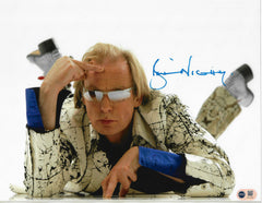 BILL NIGHY SIGNED LOVE ACTUALLY BILLY MACK 14X11 PHOTO (ACG CERT AG17709)-1