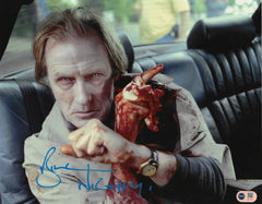 BILL NIGHY SIGNED SHAUN OF THE DEAD PHILIP 14X11 PHOTO (ACG CERT AG17711)-1