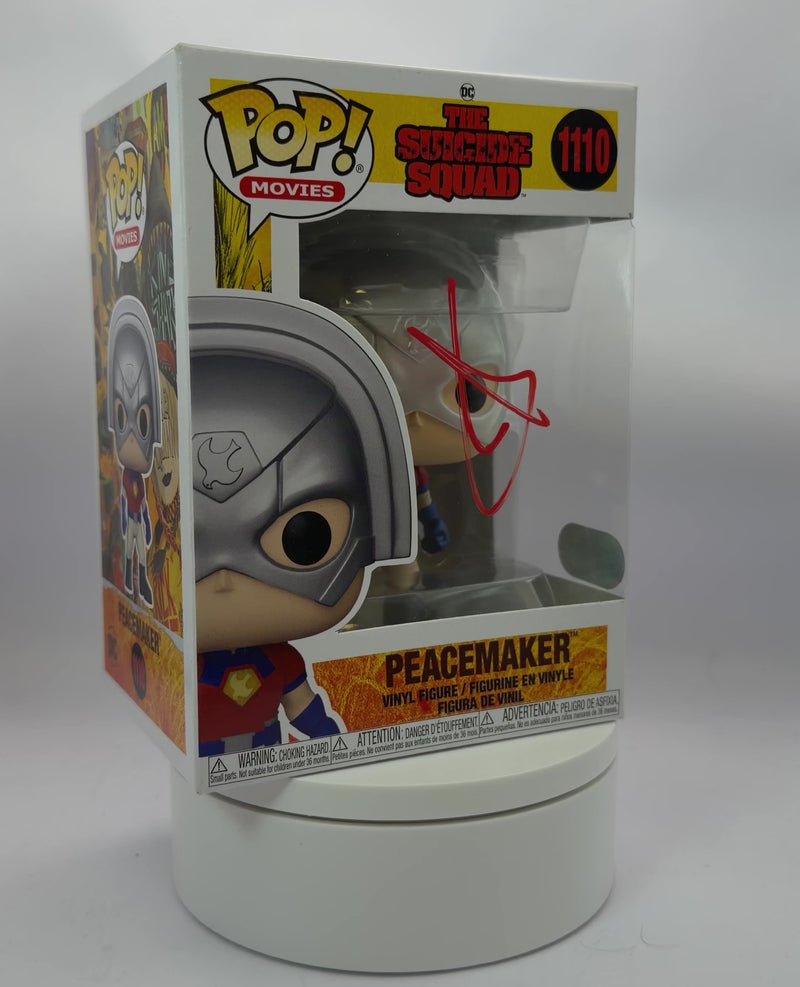 JOHN CENA SIGNED PEACEMAKER SUICIDE SQUAD #1110 FUNKOPOP (ACG CERT AG17679)-2