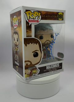 RUSSELL CROWE SIGNED MAXIMUS GLADIATOR #860 FUNKO POP! (ACG AG17671)-2
