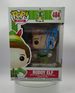 WILL FERRELL SIGNED BUDDY THE ELF FUNKO POP! #484 (ACG CERT AG17655)-2