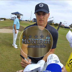 JORDAN SPIETH SIGNED UNDER ARMOUR GOLF OFFICIAL BLUE CAP (ACG CERT AG17605)-3