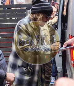 JOHNNY DEPP SIGNED GEORGE JUNG BLOW 12X8 PHOTO (ACG CERT AG18809)-4